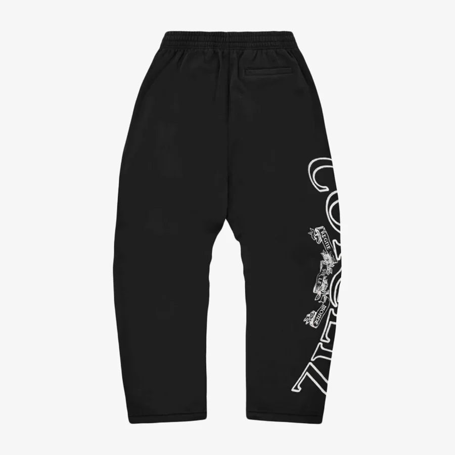 CORTEIZ SUPERIOR ROYALE ZIP JOGGER - FEKETE