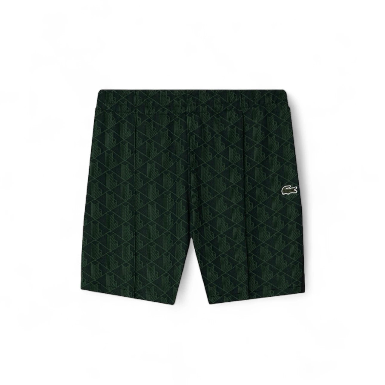 LACOSTE MONOGRAM KLASSZIKUS RÖVIDNADRÁG - SÖTÉTKÉK/ZÖLD