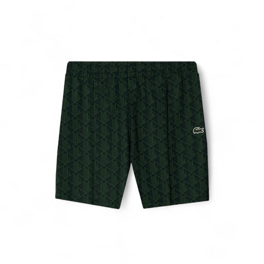 LACOSTE MONOGRAM KLASSZIKUS RÖVIDNADRÁG - SÖTÉTKÉK/ZÖLD
