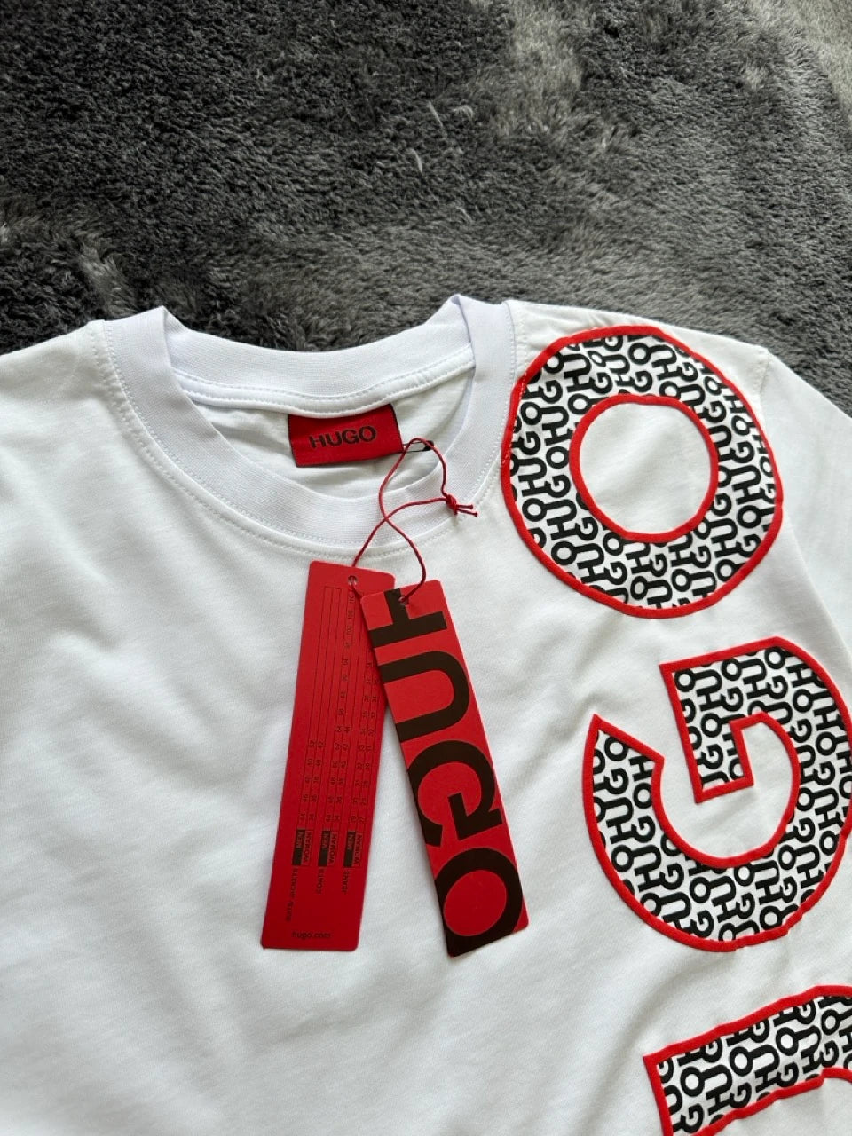 HUGO BOSS BIG LOGO COTTON T SHIRT
