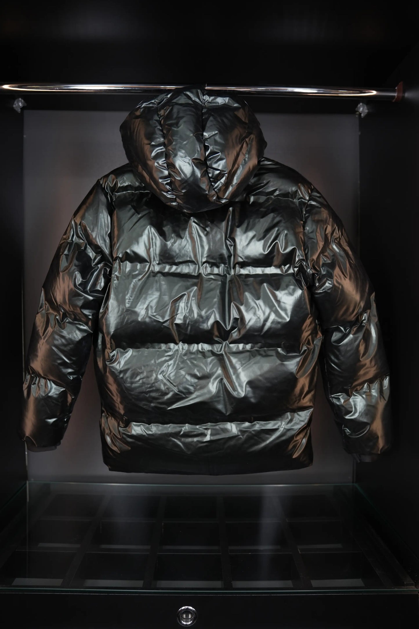 PRADA LIGHT RE-NYLON HOODED PUFFER JACKET