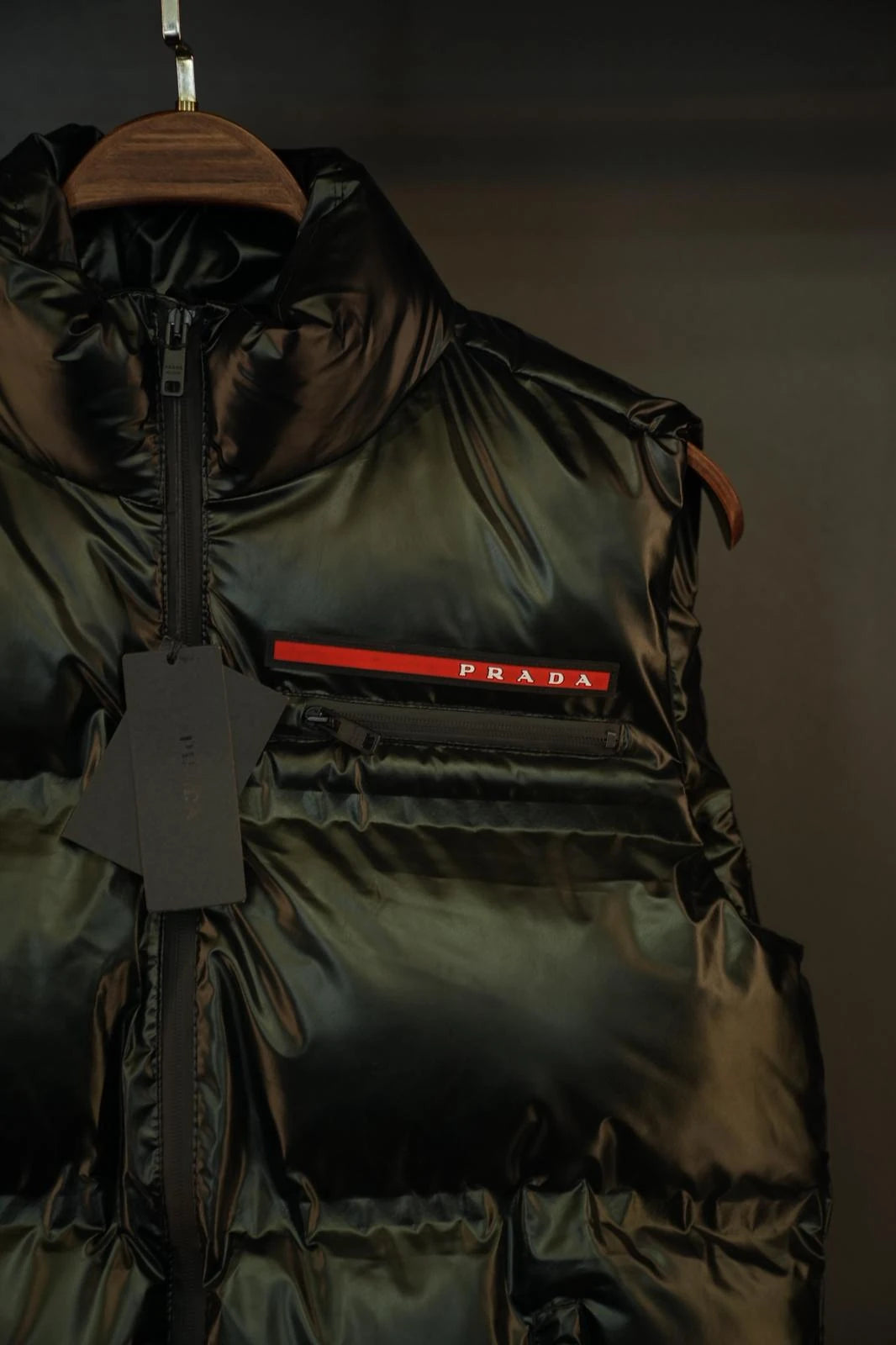 PRADA LIGHT RE-NYLON DOWN VEST