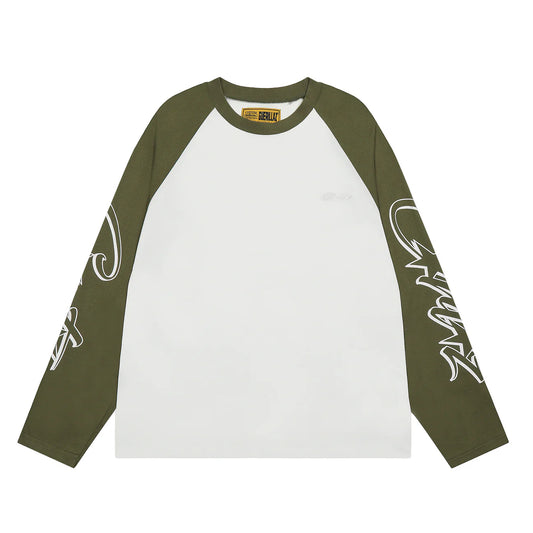 CORTEIZ RAGLAN LONG SLEEVE - GREEN