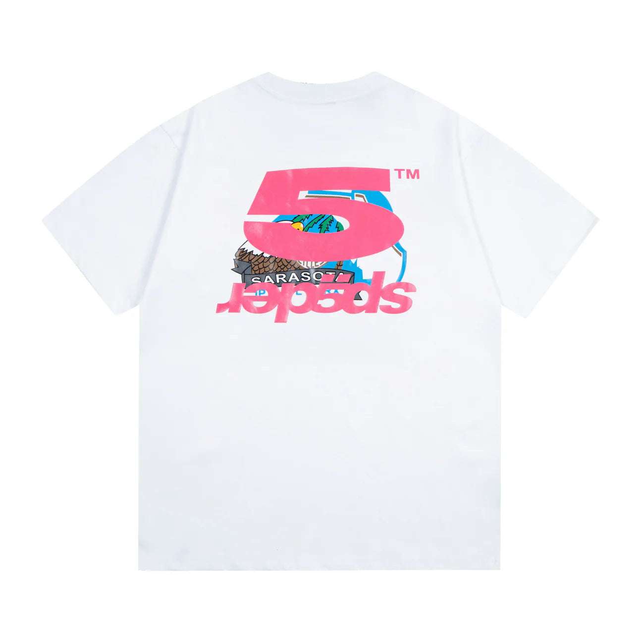 SP5DER RACER PÓLÓ - FEHÉR