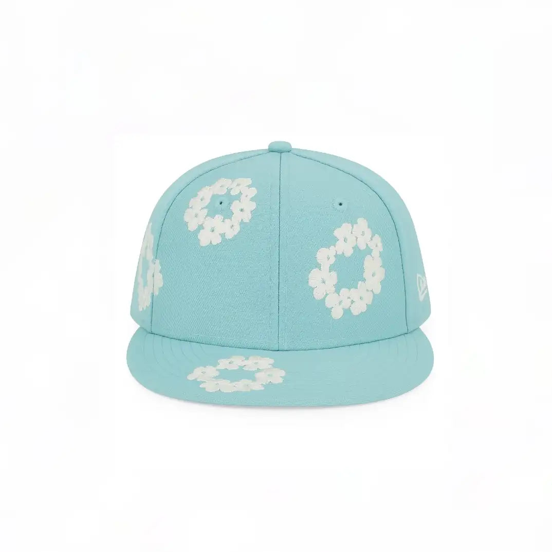 DENIM TEARS PAMUT VIRÁGKOSZORÚ X NEW ERA SAPKA - BABAKÉK