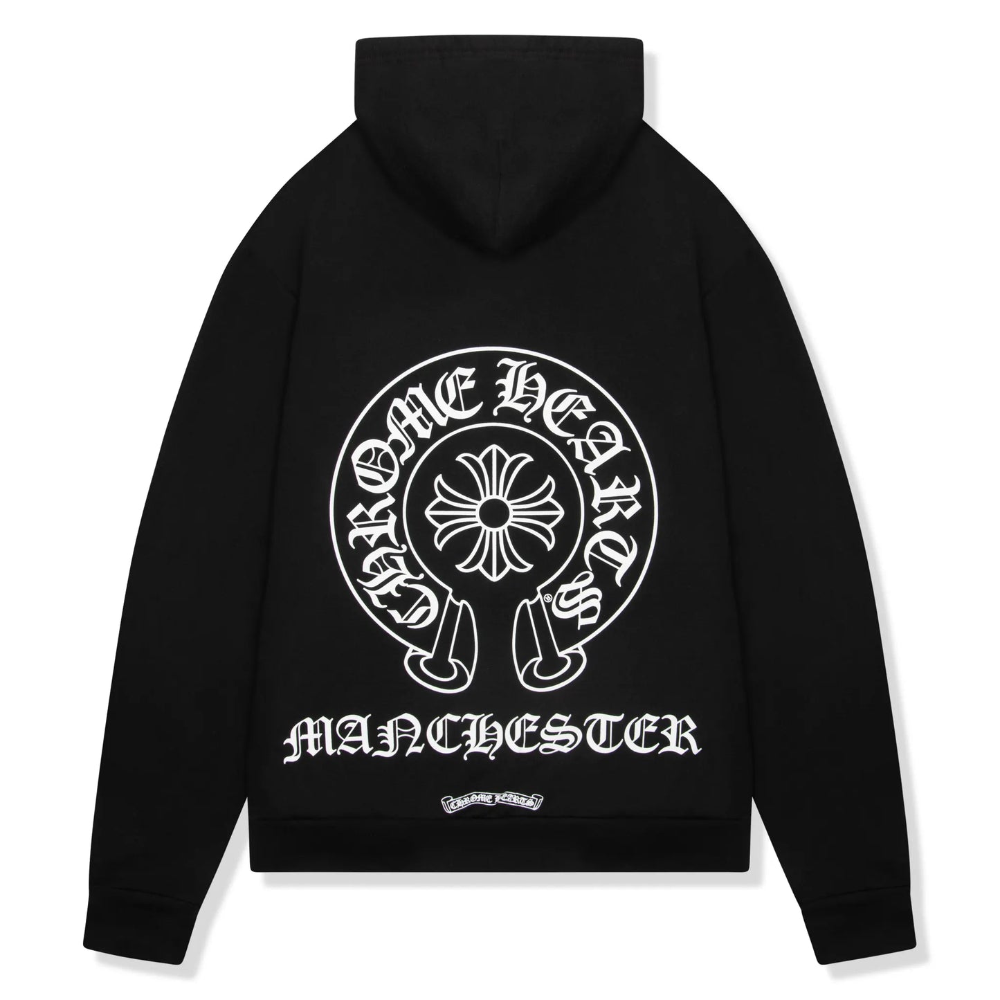 CHROME HEARTS MANCHESTER EXCLUSIVE LÓPATKÓS CIPZÁRAS FEKETE KAPUCNIS PULÓVER