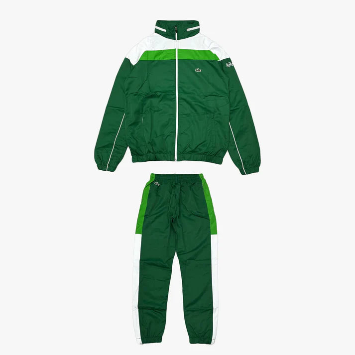 Lacoste Sport zöld/fehér tréningruha
