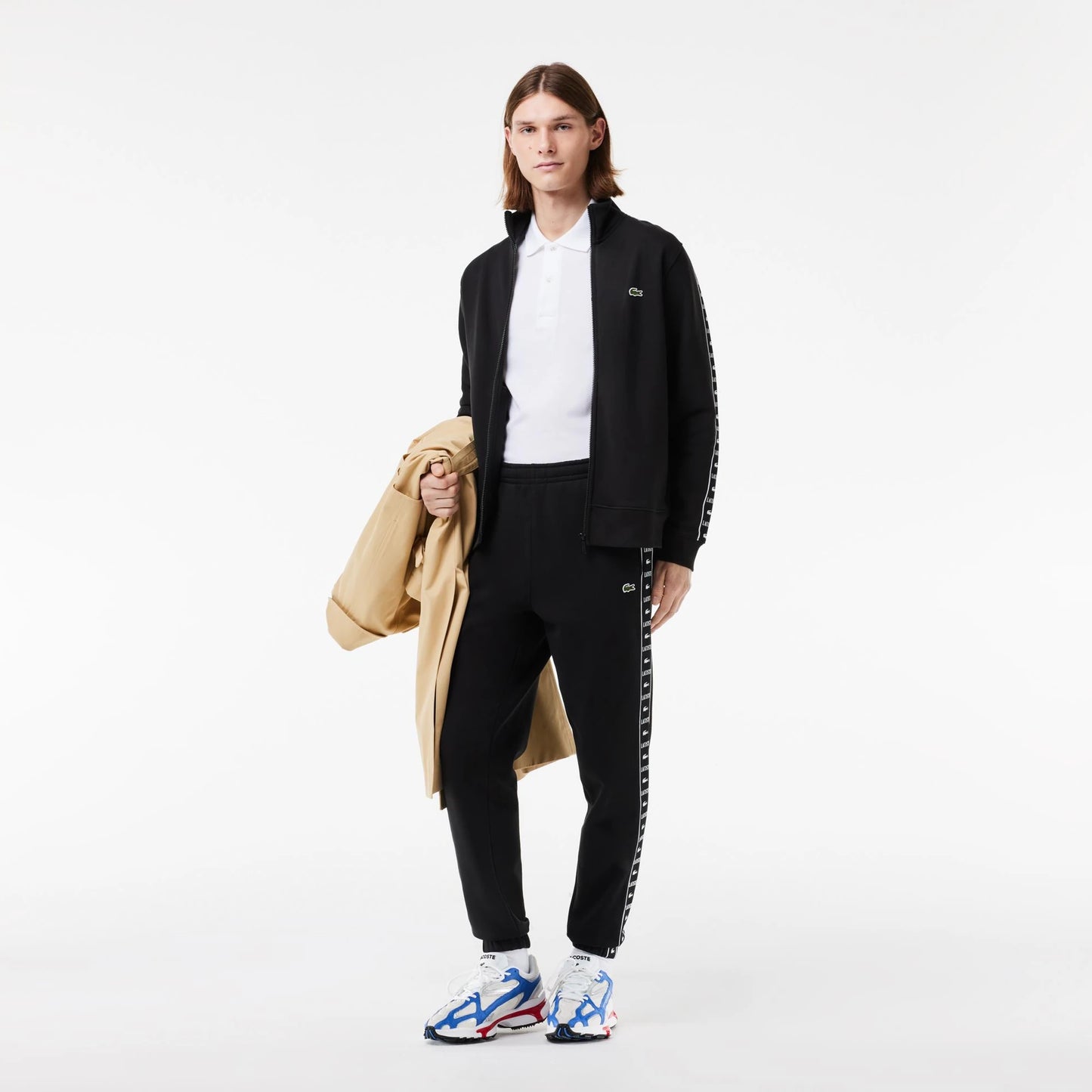 LACOSTE CLASSIC FIT CSÍKOS MELEGÍTŐSZETT - KROKODIL MINTÁS