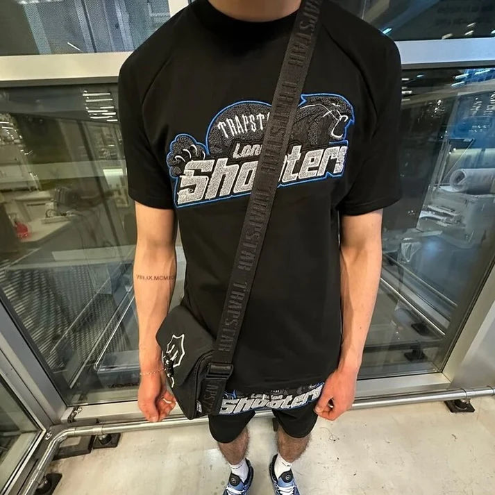 TRAPSTAR LÖVÉSZETI RÖVID SZETT FEKETE/KÉK