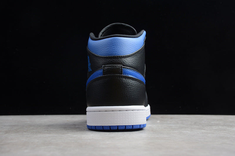 AIR JORDAN 1 MID ROYAL BLUE/BLACK
