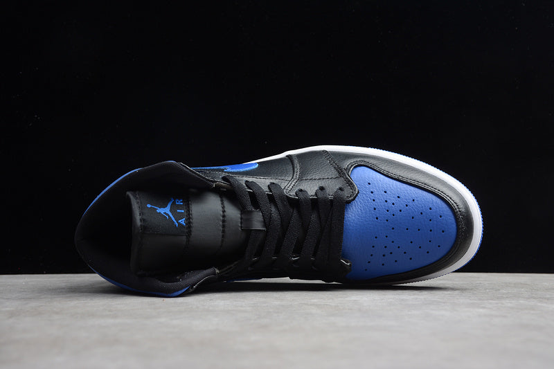 AIR JORDAN 1 MID ROYAL BLUE/BLACK