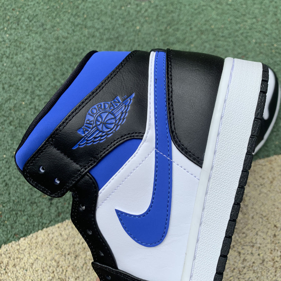 AIR JORDAN 1 MID WHITE BLACK ROYAL