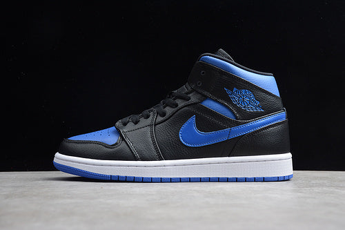 AIR JORDAN 1 MID ROYAL BLUE/BLACK