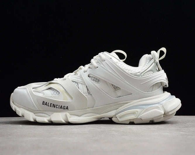 BALENCIAGA TRACK LED TRAINERS 3.0 LIGHT GREY∕WHITE