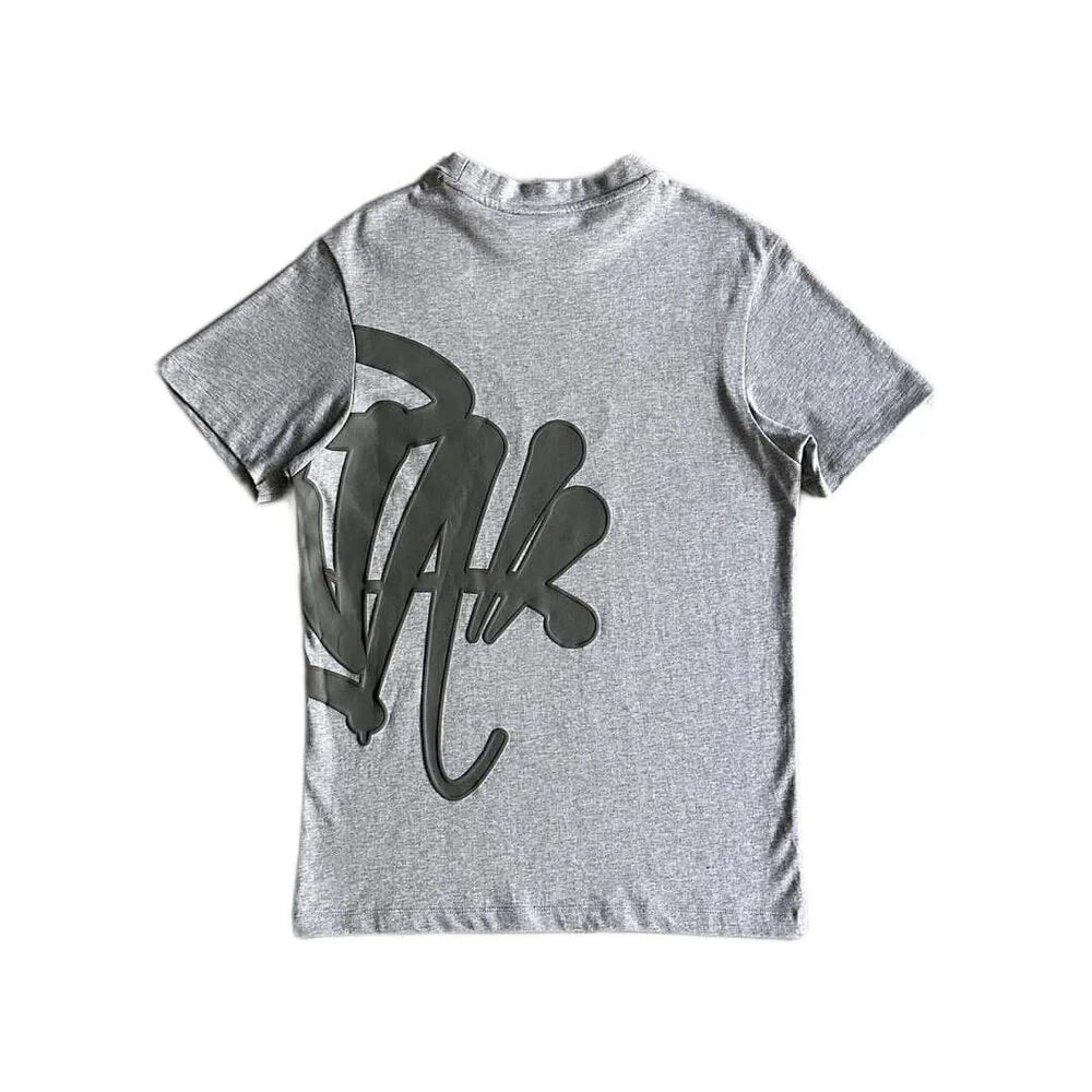 SYNA GREY LOGO TEE