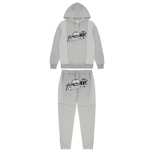 GREY & BLUE TECHNICAL SHOOTERS TRACKSUIT