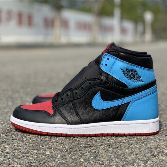 AIR JORDAN 1 HIGH UNC TO CHICAGO BLACK/BLUE/RED