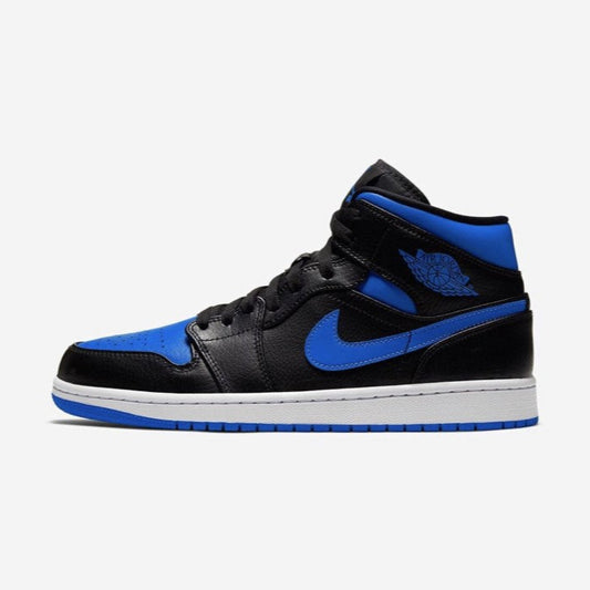 AIR JORDAN 1 MID ROYAL BLUE/BLACK