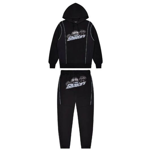 BLACK & BLUE TECHNICAL LONDON SHOOTERS TRACKSUIT