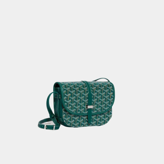 GOYARD GOYARDINE BELVEDERE II ZÖLD PM VÁLLTÁSKA