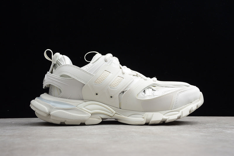 BALENCIAGA TRACK LED TRAINERS 3.0 LIGHT GREY∕WHITE