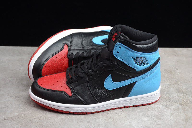 AIR JORDAN 1 HIGH UNC TO CHICAGO BLACK/BLUE/RED