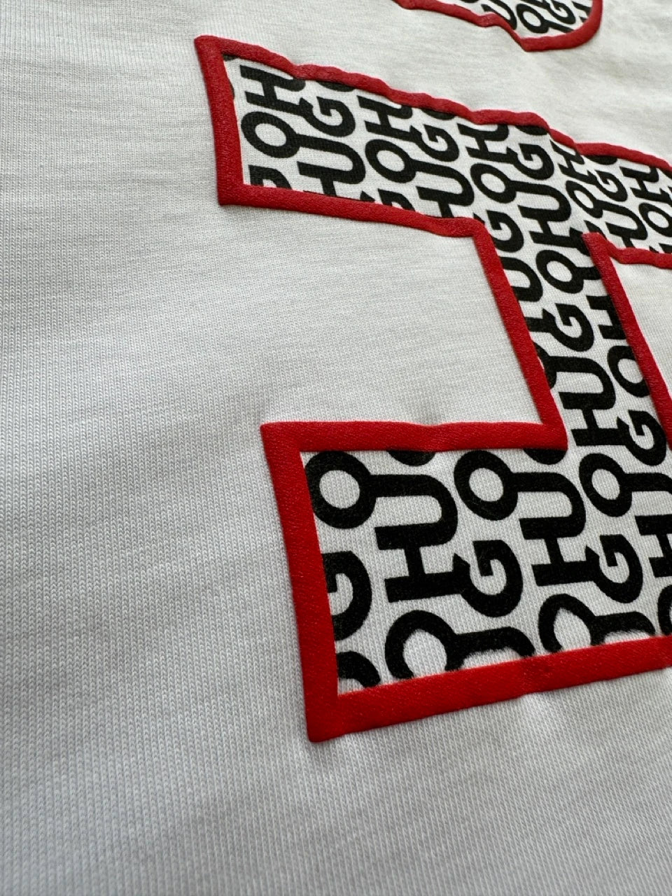 HUGO BOSS BIG LOGO COTTON T SHIRT