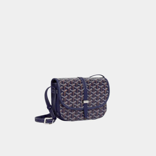 GOYARD BELVEDERE PM VÁLLTÁSKA - SÖTÉTKÉK