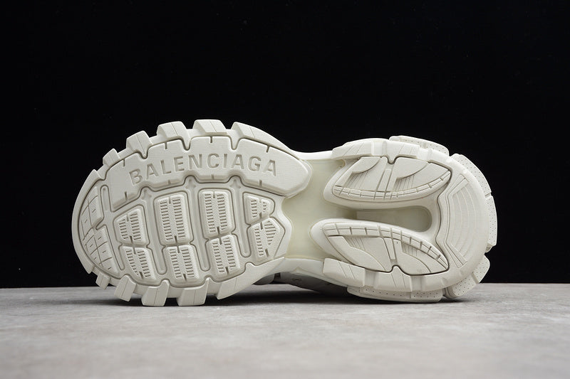 BALENCIAGA TRACK LED TRAINERS 3.0 LIGHT GREY∕WHITE