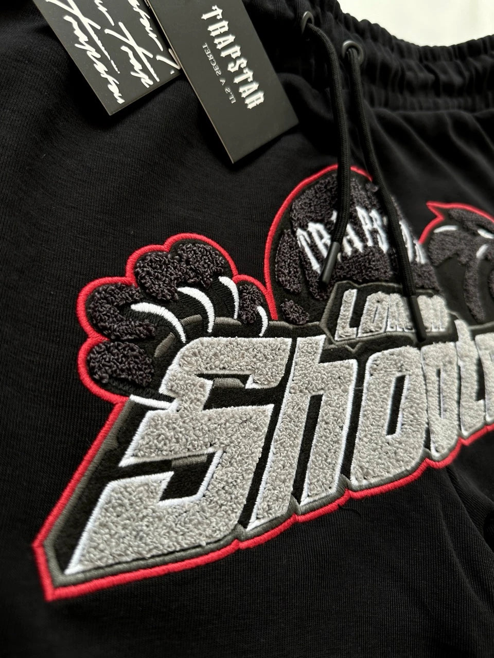 Trapstar Shooters Rövidnadrág Fekete/Piros