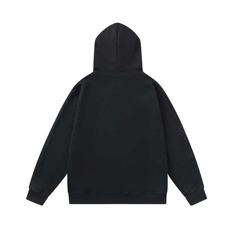 TRAPSTAR SCRIPT ZIP THROUGH HOODIE TRACKSUIT - BLACK/RED