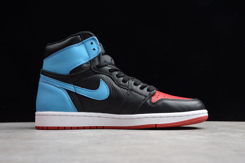 AIR JORDAN 1 HIGH UNC TO CHICAGO BLACK/BLUE/RED
