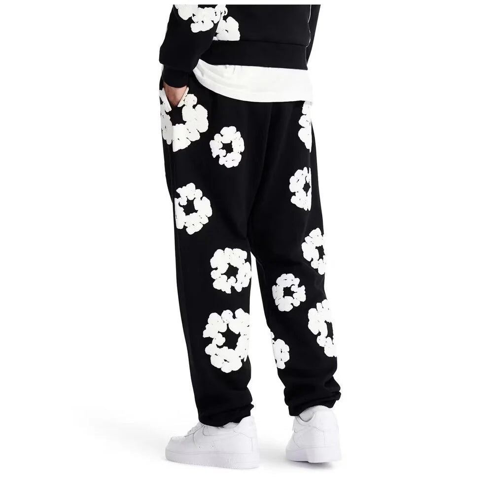 DENIM TEARS JOGGER - BLACK/WHITE