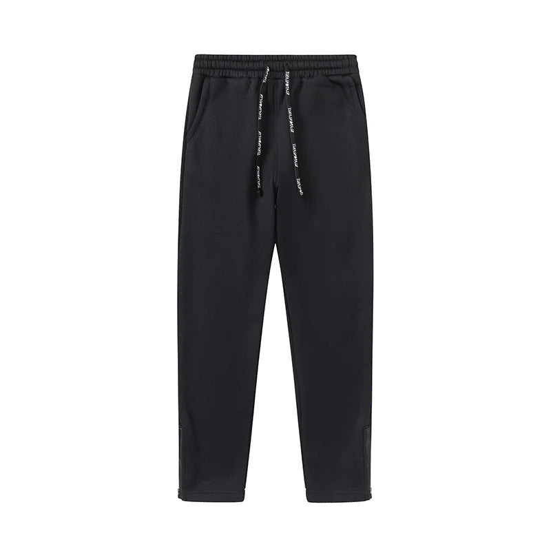 TRAPSTAR SCRIPT ZIP THROUGH HOODIE TRACKSUIT - BLACK/WHITE/PURPLE TINT