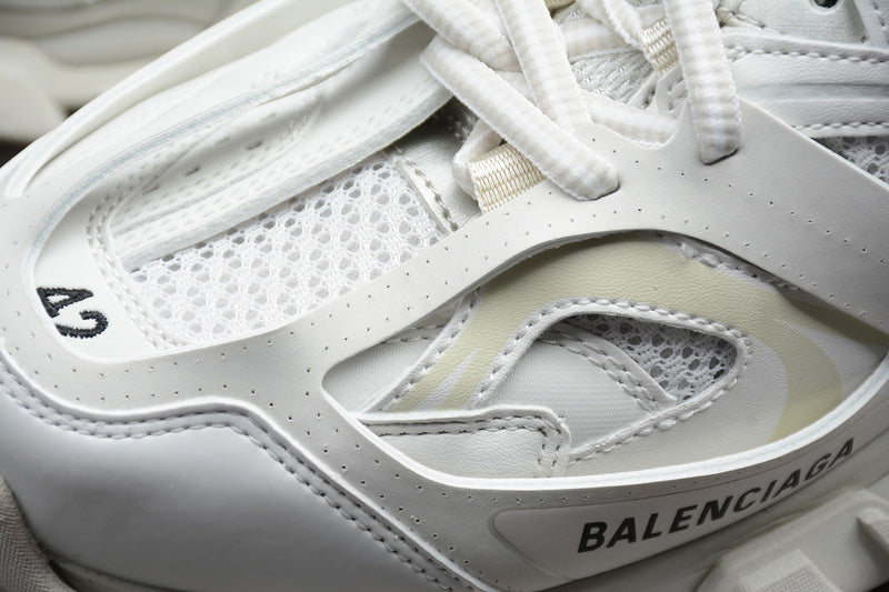 BALENCIAGA TRACK LED TRAINERS 3.0 LIGHT GREY∕WHITE