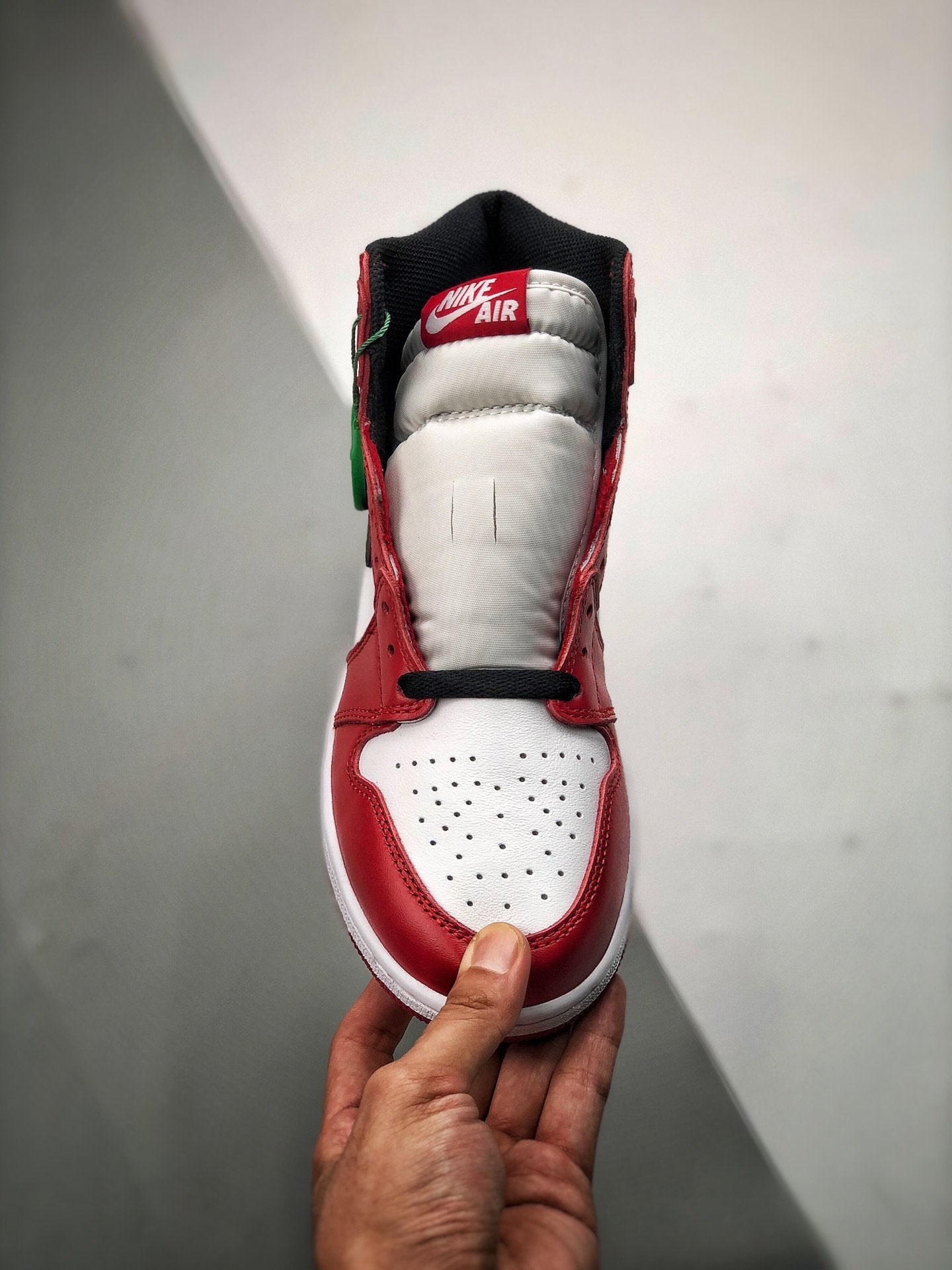 AIR JORDAN 1 MID WHITE/BLACK/RED
