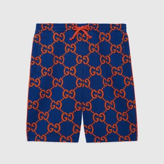 GG PRINTED MONOGRAM SHORTS
