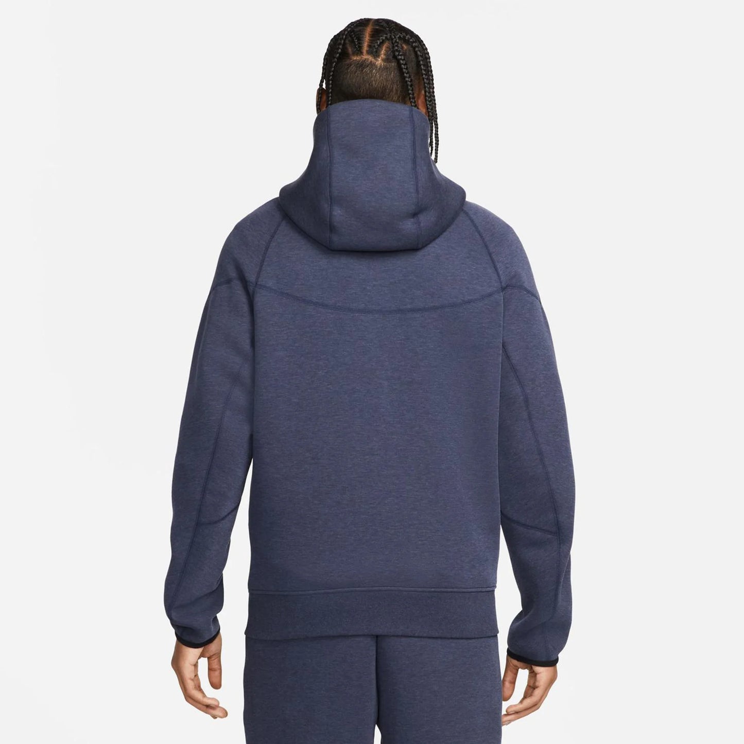 NIKE NEW SZN TECH FLEECE JACKET - NAVY BLUE