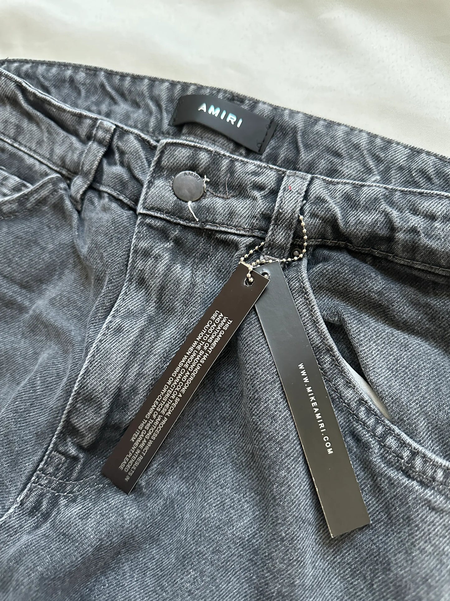 AMIRI BAGGY JEANS - GREY